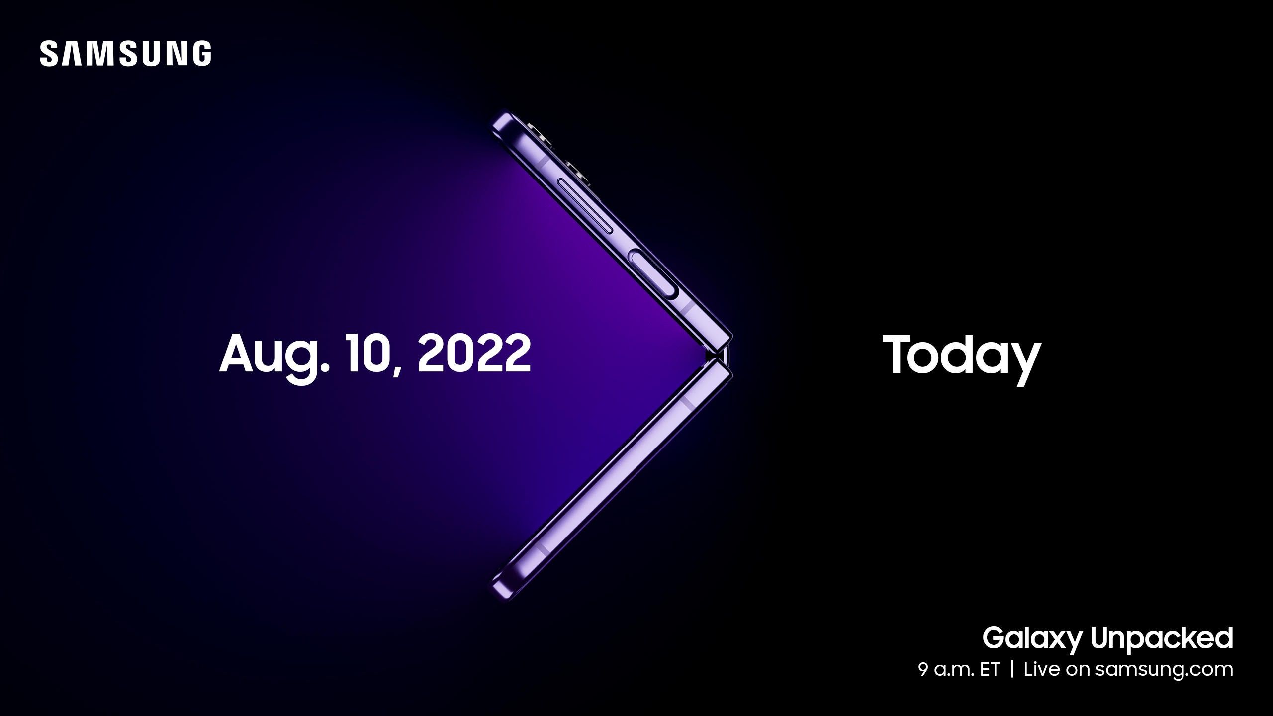 samsung unpacked august 5 time